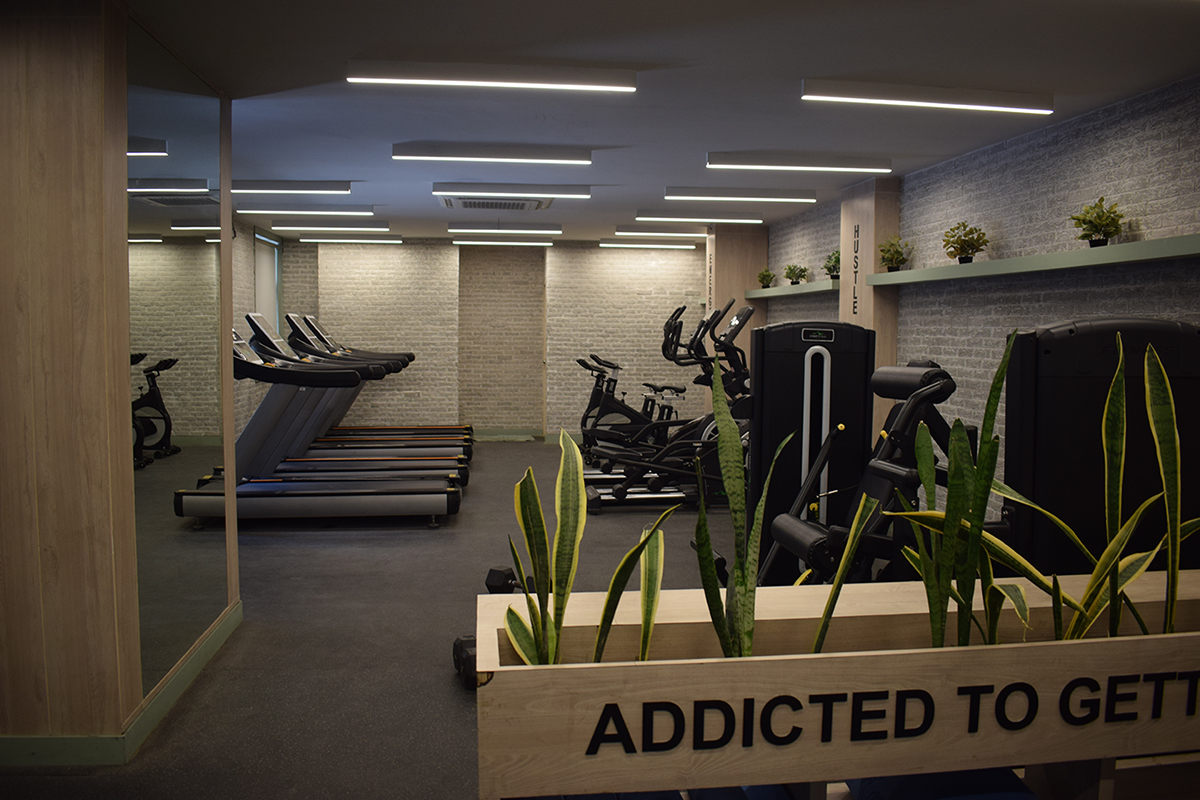 Gym at Jaipuria Noida