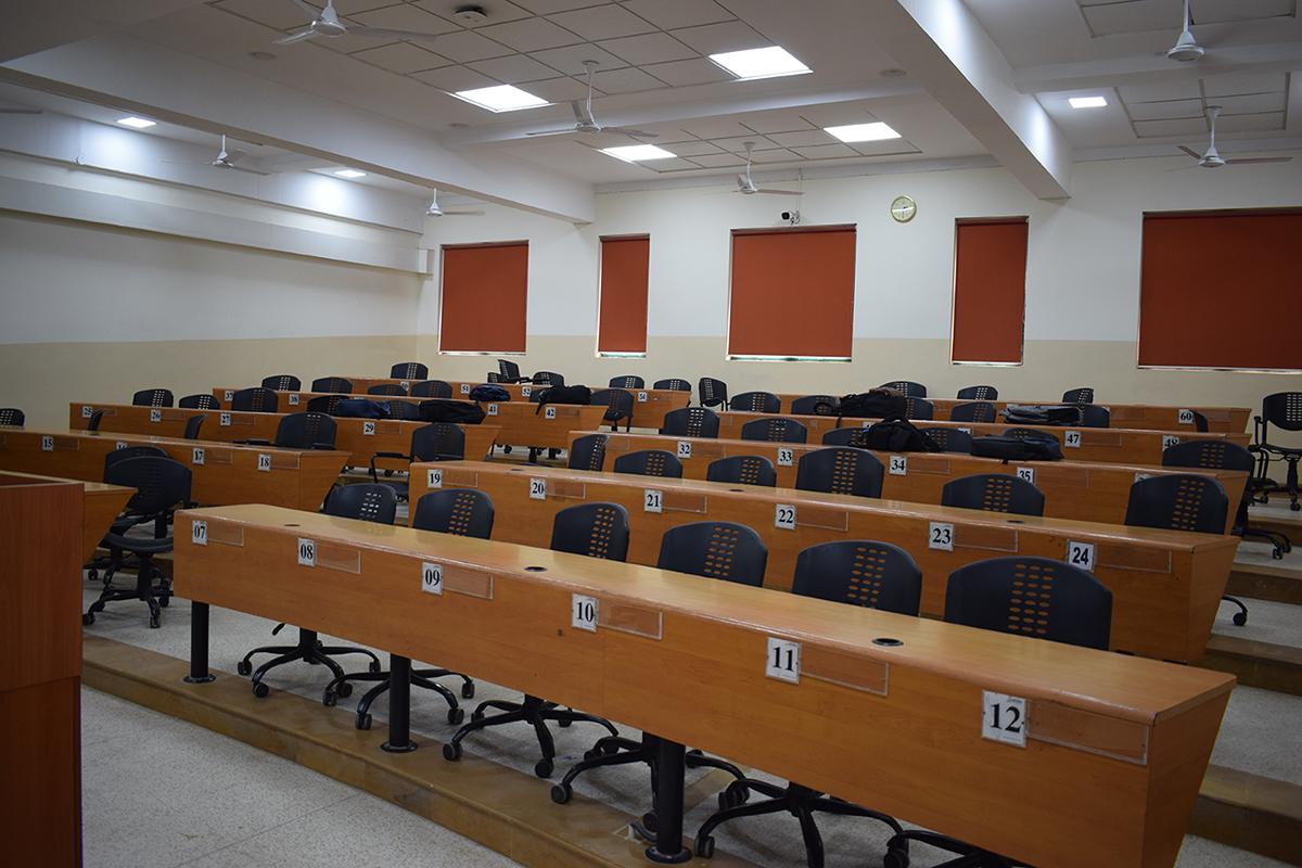 Allocated Classrooms at Jaipuria Noida